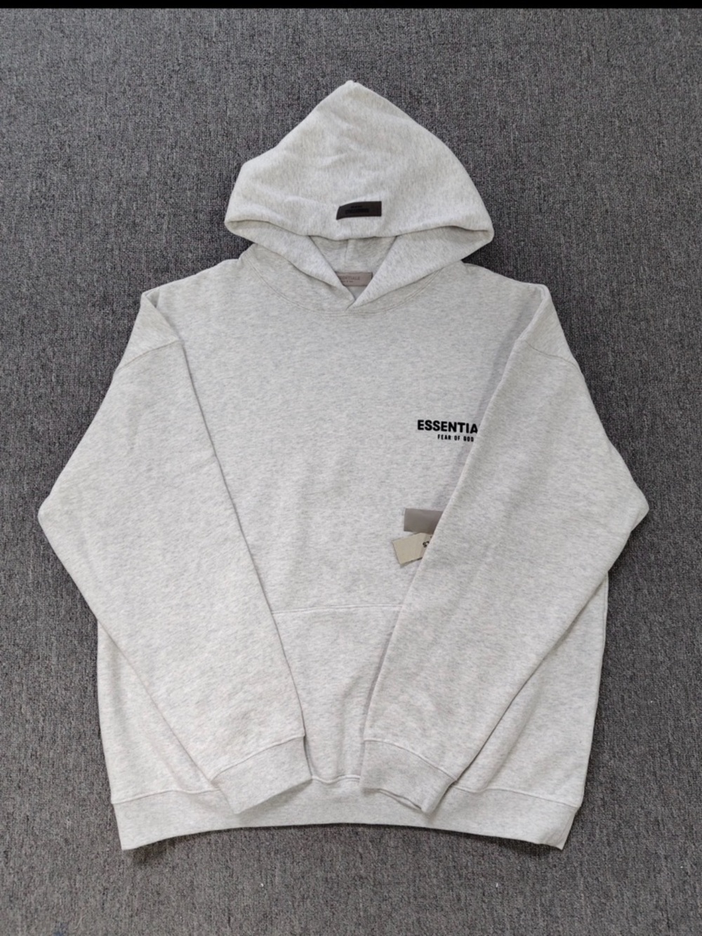 Fear of God Essentials Light oatmeal Hoodie